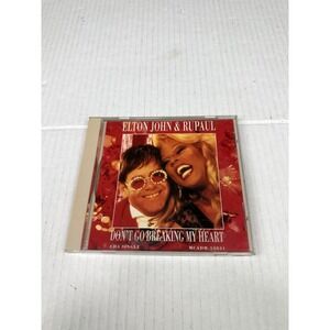 29 Elton John & Rupaul - Don't Go Breaking My Heart  - RARE CD Maxi Single 1994